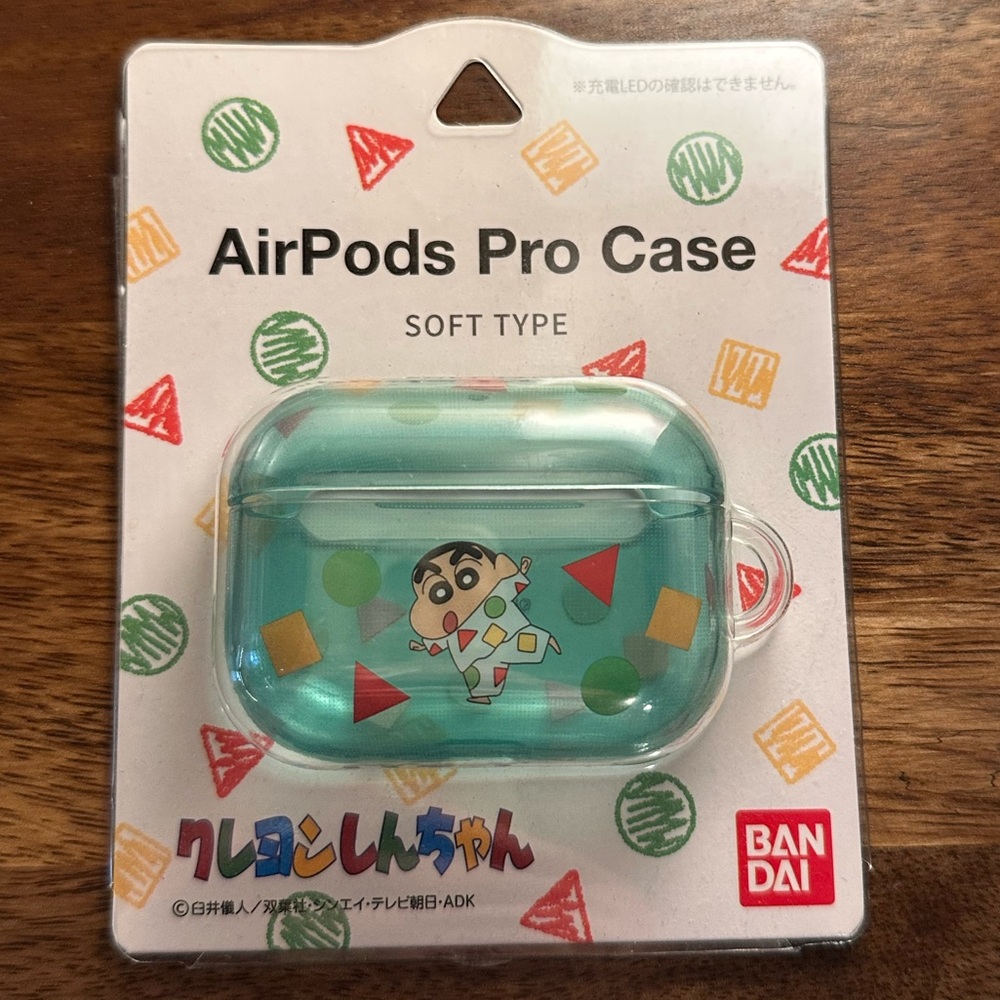 Shinchan **SEALED** Protective Case for AirPods Pro, BANDAI official
